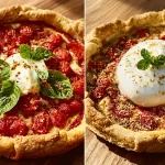 tarte rustique tomate
