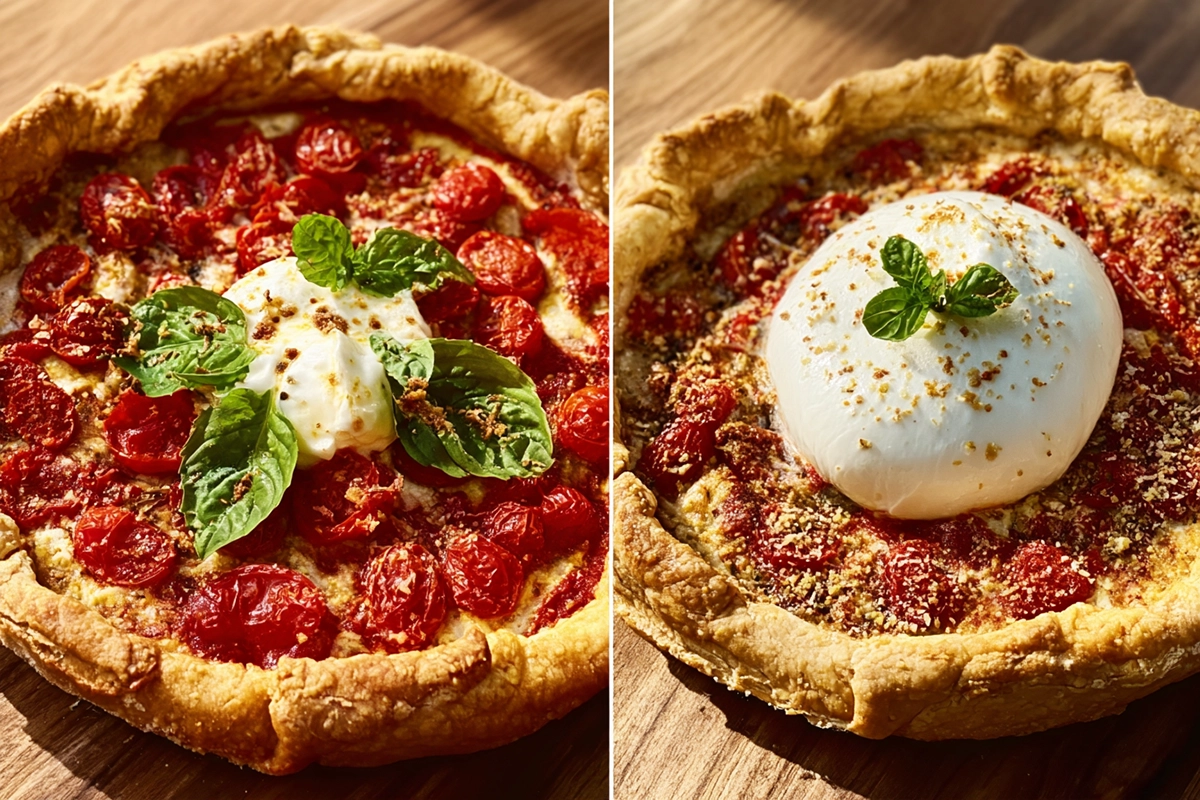 tarte rustique tomate