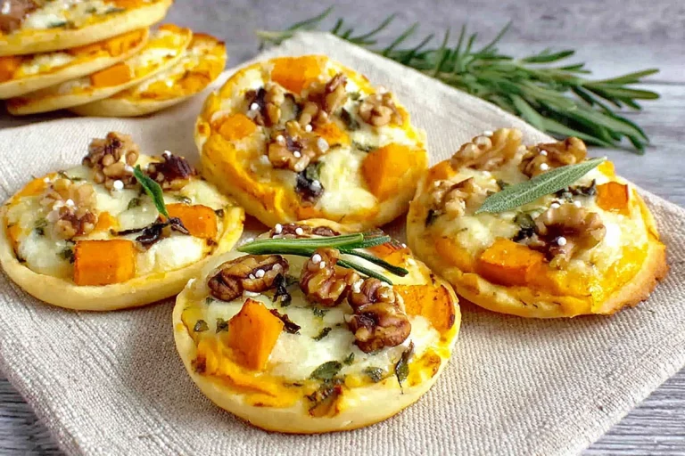 tartelette butternut chèvre