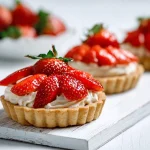 Tartelettes aux Fraises et à la Crème Pâtissière
