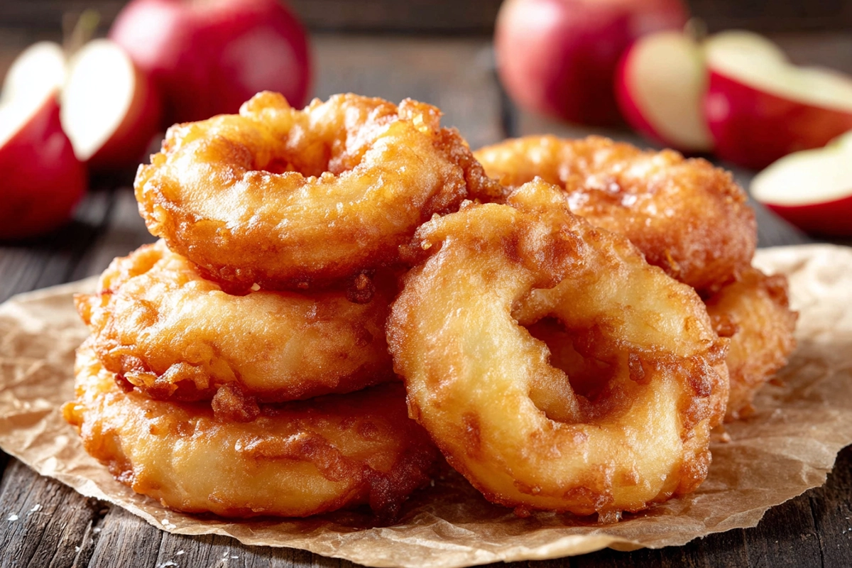 beignets aux pommes
