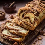 brioche tressée à la noisette