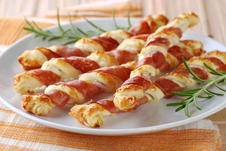feuilletés jambon fromage
