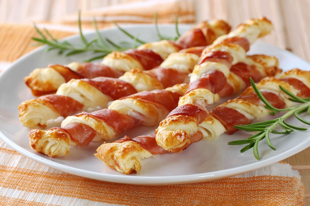feuilletés jambon fromage