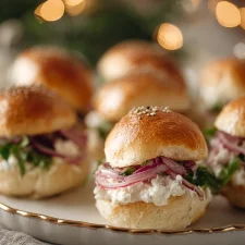 Minis burgers façon lobster roll