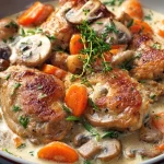 poêlée de porc