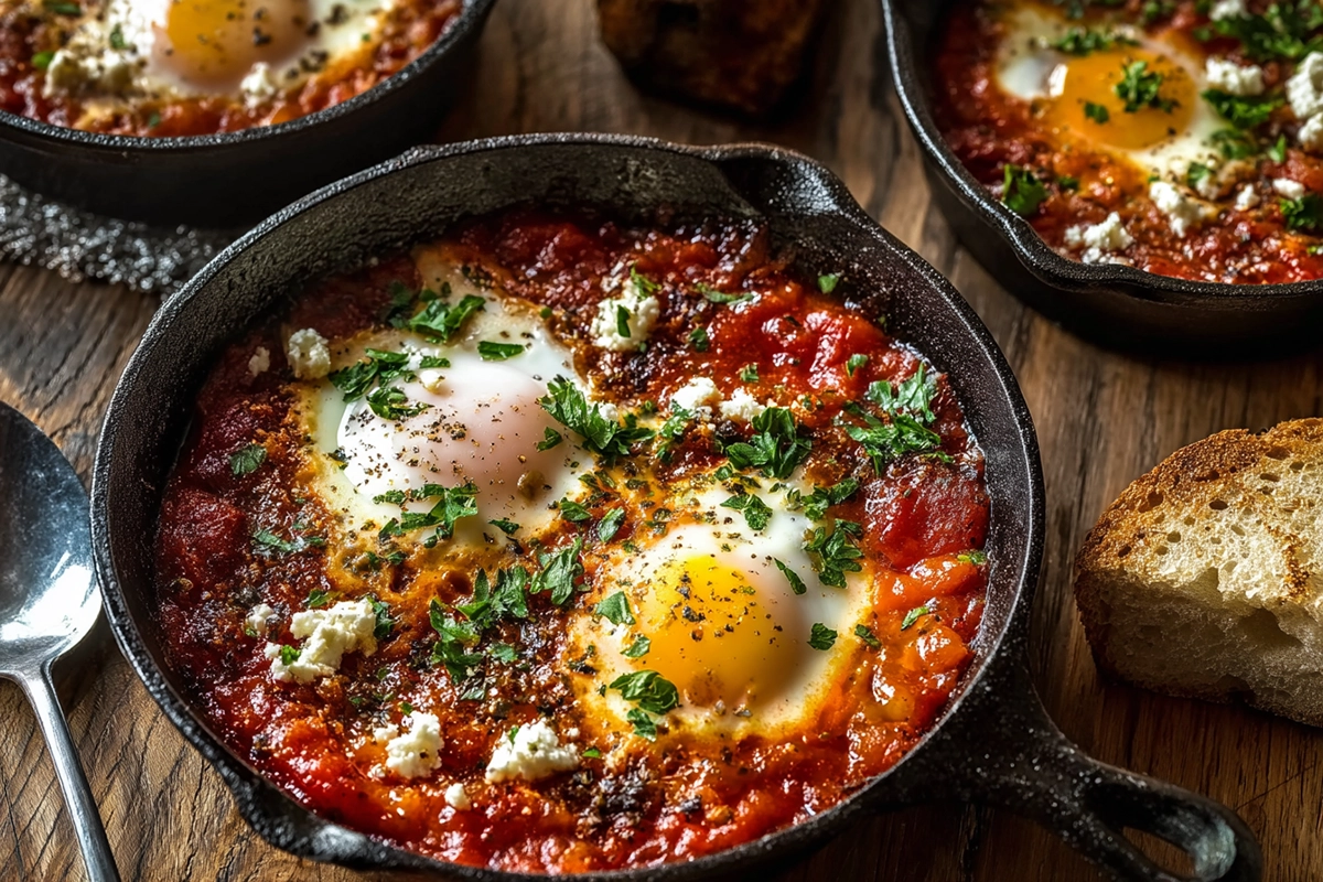 Shakshuka classique : la recette méditerranéenne parfaite pour un brunch sain et plein de soleil 5 Classic Shakshuk