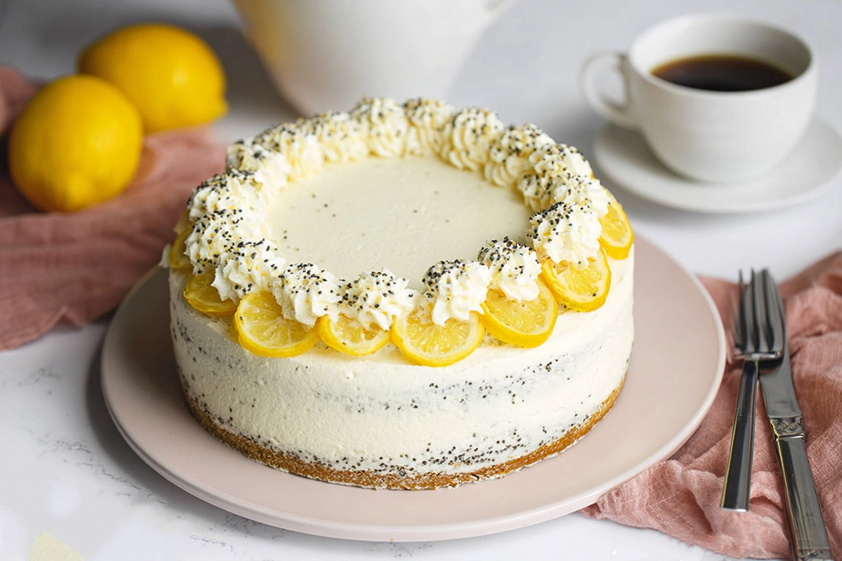 Easy Lemon Birthday Cake Recip