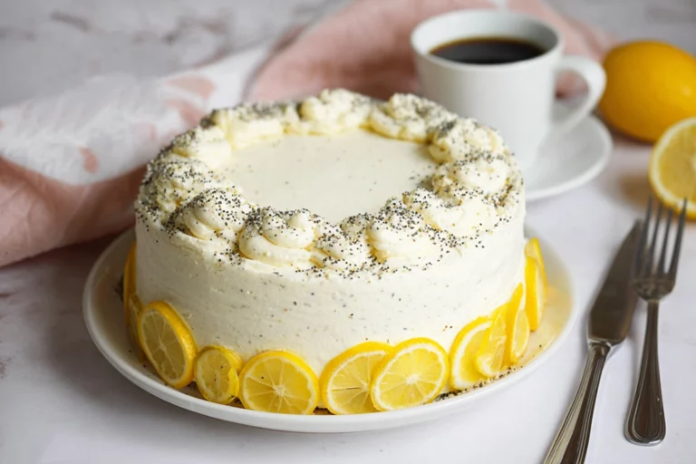 Easy Lemon Birthday Cake Recipe