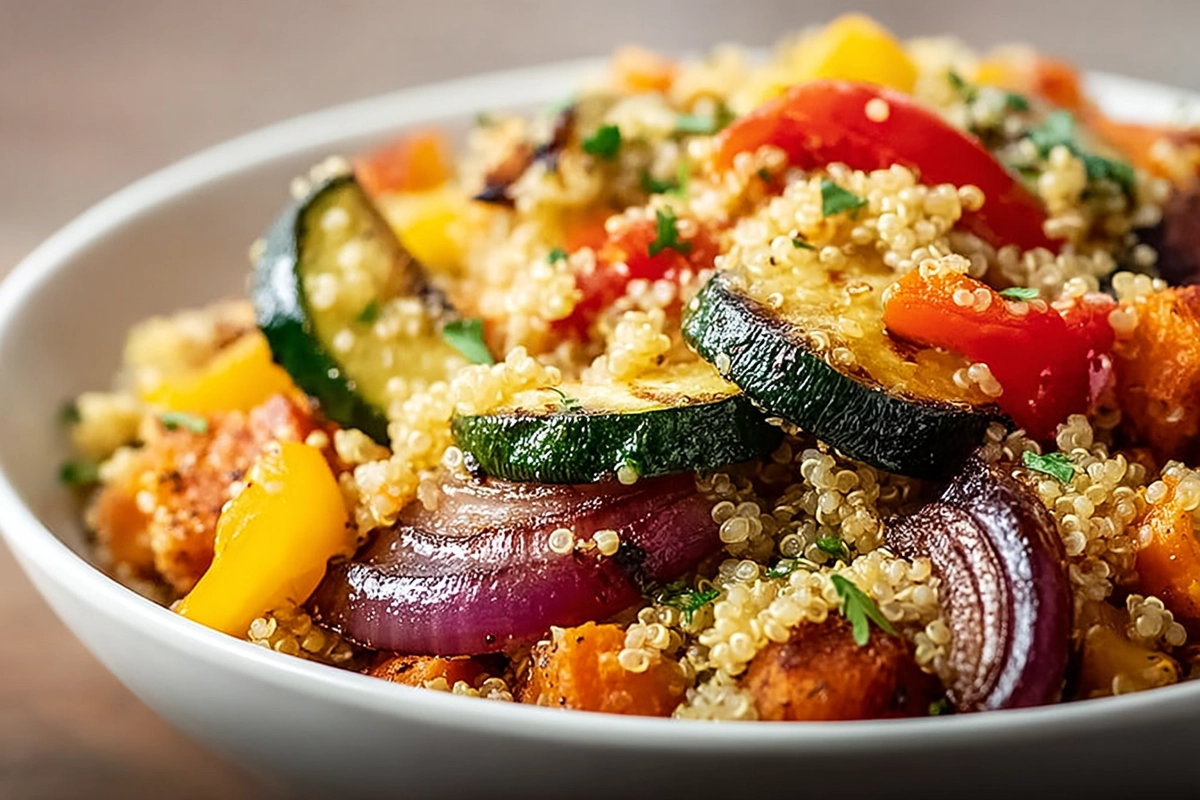 Flavorful Roasted Vegetable Couscous Recip