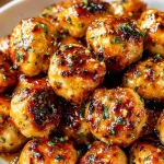 Honey Garlic Chicken Bite 1 Bouchées de poulet miel et ail : la recette rapide qui fait l'unanimité à table