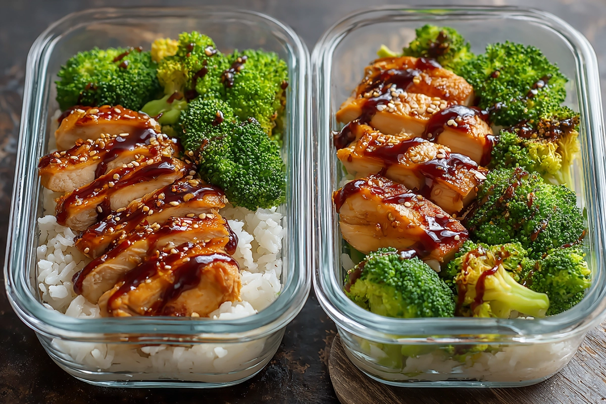 Meal Prep Teriyaki Chicken Bowl