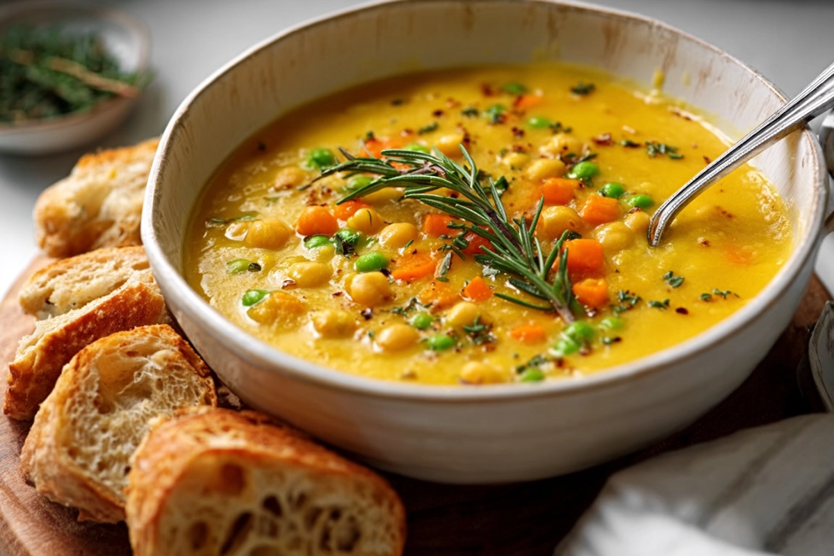 One-Pot Creamy Vegetable Sou