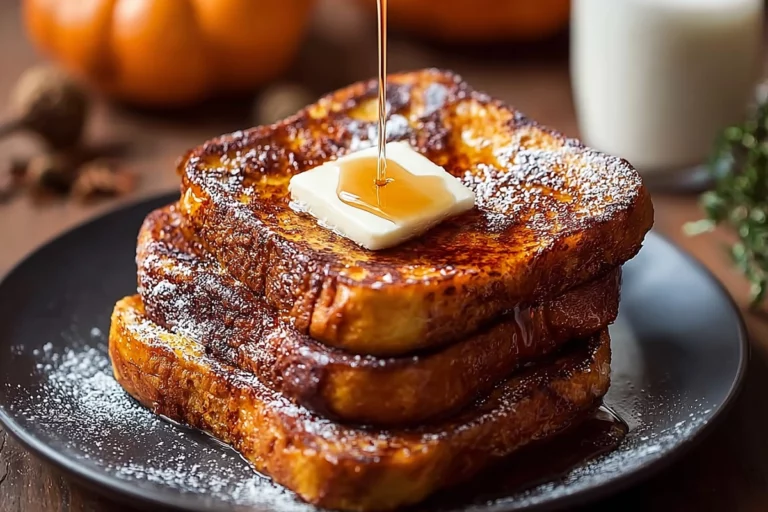 pain perdu à la citrouille