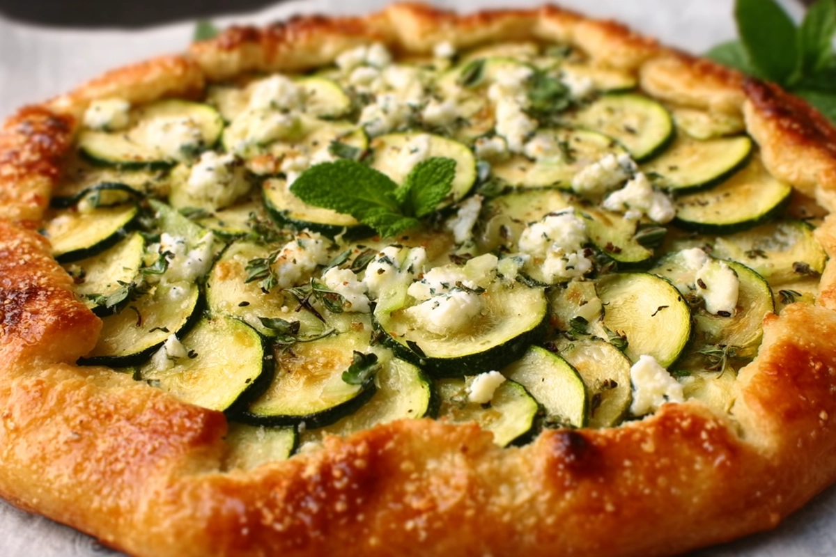 tarte courgettes feta