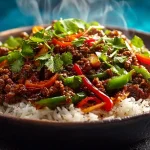 bœuf croustillant au piment