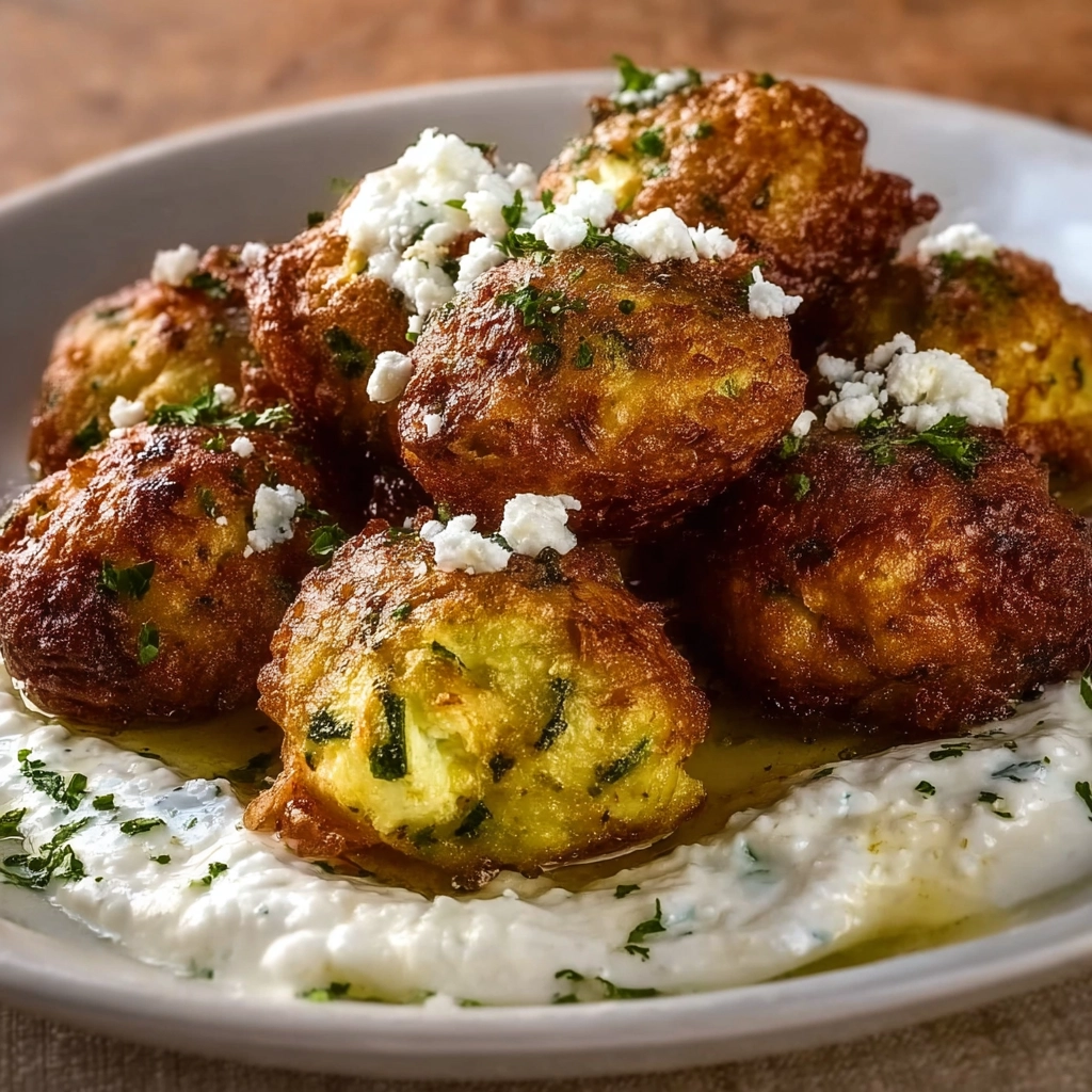 Boulettes de courgettes à la feta : la recette croustillante et pleine de soleil 3 boulettes de courgettes à la feta dorées et croustillantes