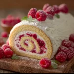 Bûche Chantilly Mascarpone & Framboises Fraîches : un dessert de Noël fruité et irrésistible 4 bûche chantilly mascarpone framboises fraîches dessert de Noël