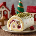bûche roulée framboise vanille facile