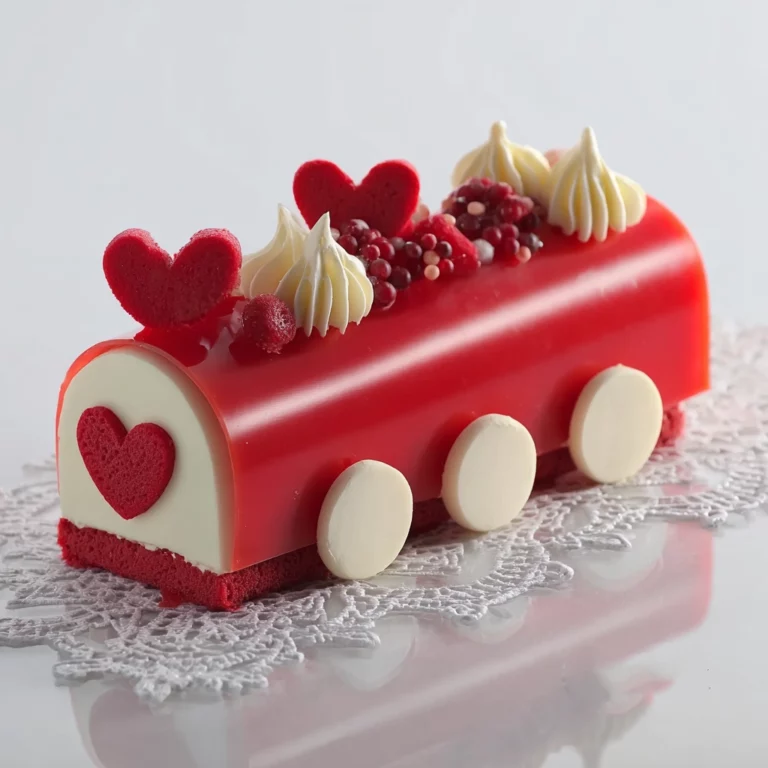 bûche vanille fruits rouges dessert de Noël