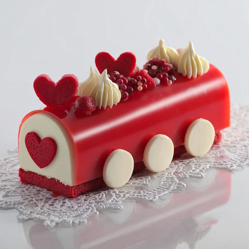 Bûche Vanille Fruits Rouges : le dessert de Noël gourmand et raffiné 3 bûche vanille fruits rouges dessert de Noël