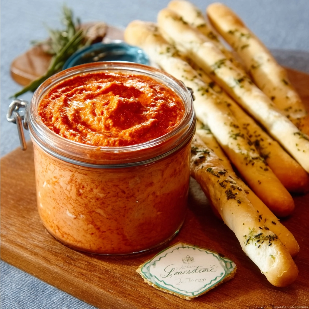 Tartinade de chorizo – la recette apéritive irrésistible et ultra simple 5 Carte recette tartinade de chorizo