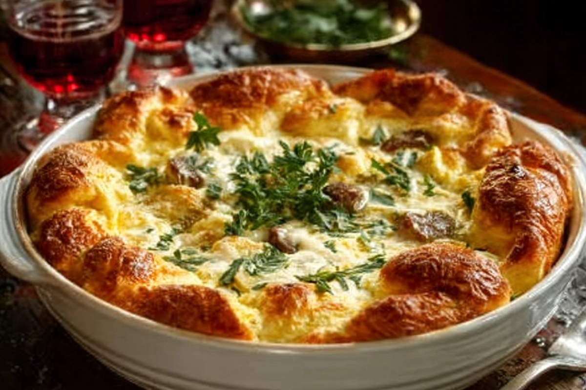casserole petit déjeuner croissan