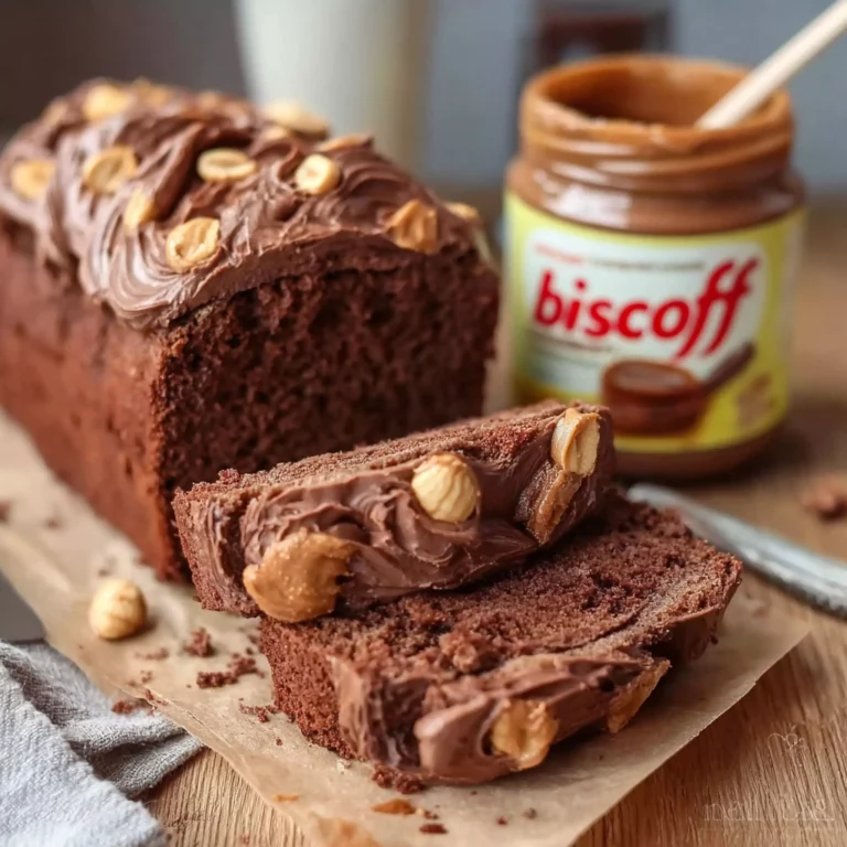 gâteau moelleux Nutella barres Bueno