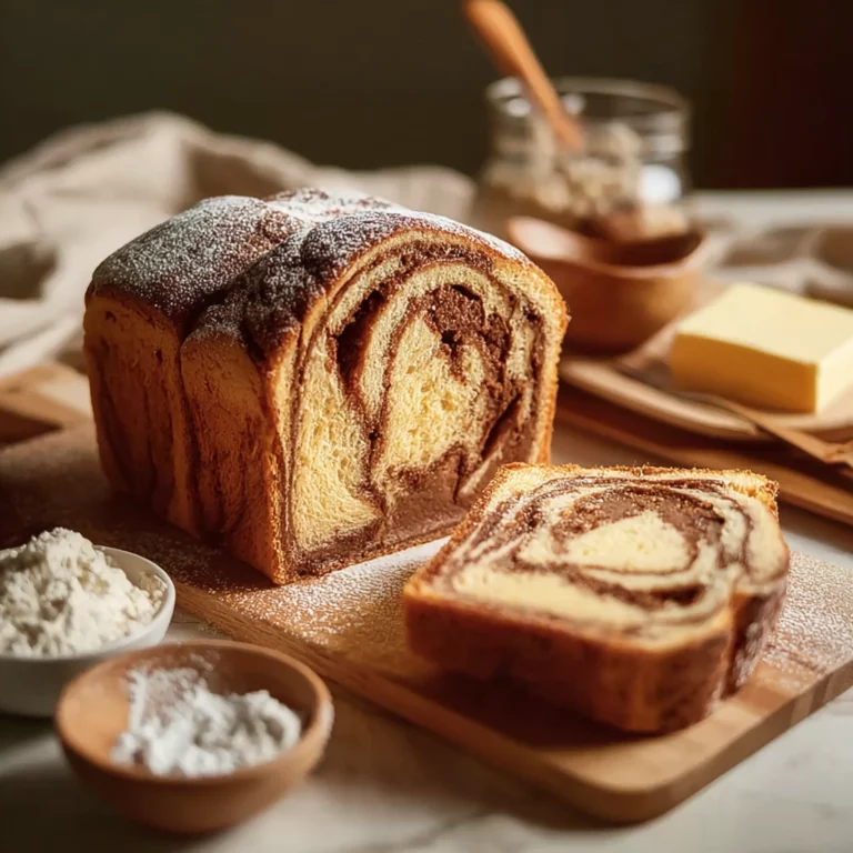 génoise marbrée moelleuse au chocolat