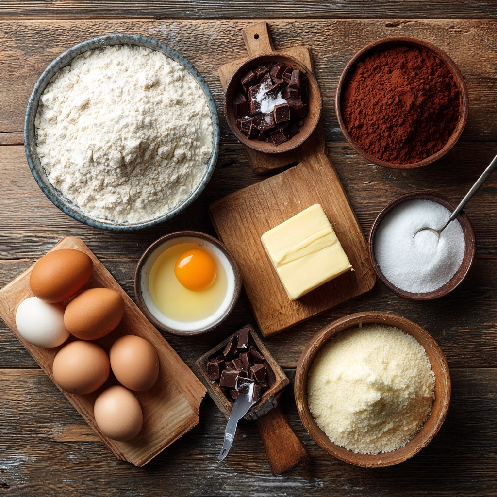 Gâteau Marbré Chocolat Vanille Fait Maison : Le Duo Moelleux et Inratable 5 Image d’un gâteau marbré fait maison, moelleux et bicolore.