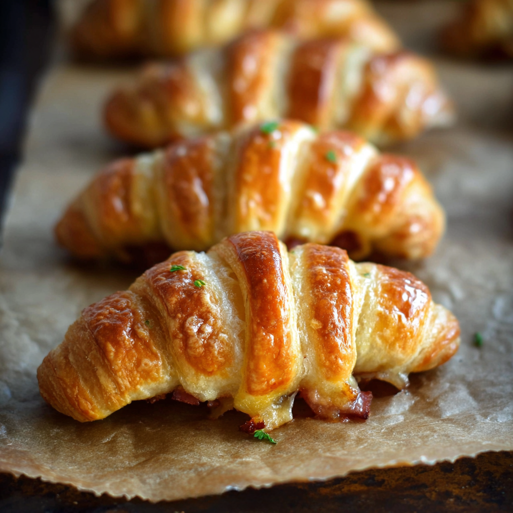 Mini croissants apéro parmesan chèvre pesto : la recette apéritive irrésistible 5 mini croissants apéro servis