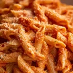 pâtes à la sauce tomate et ricotta