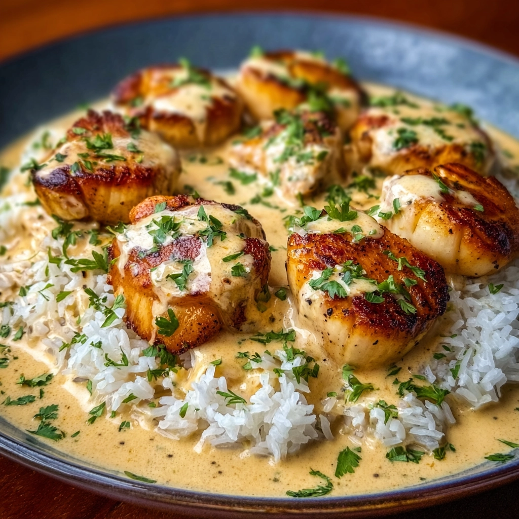 Poulet crémeux et riz en sauce – Le plat familial qui réchauffe le cœur 5 Service du poulet crémeux et riz en sauceService du poulet crémeux et riz en sauce