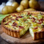 tarte aux poireaux façon grand-mère maison