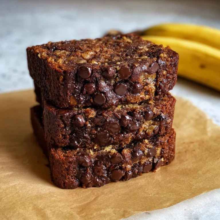 Banana Bread Chocolat