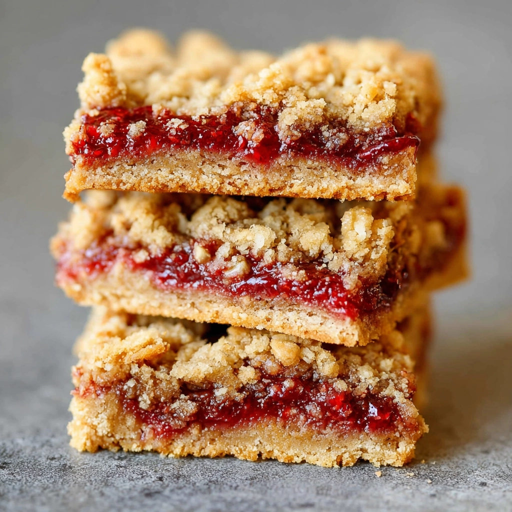 Berry Oat Bars Serving