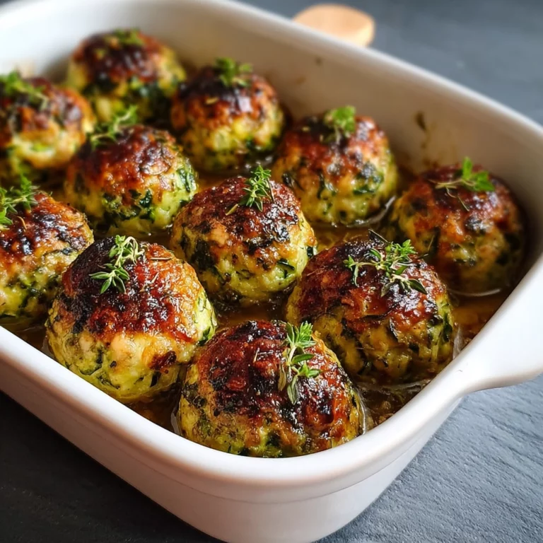 Boulettes Courgettes