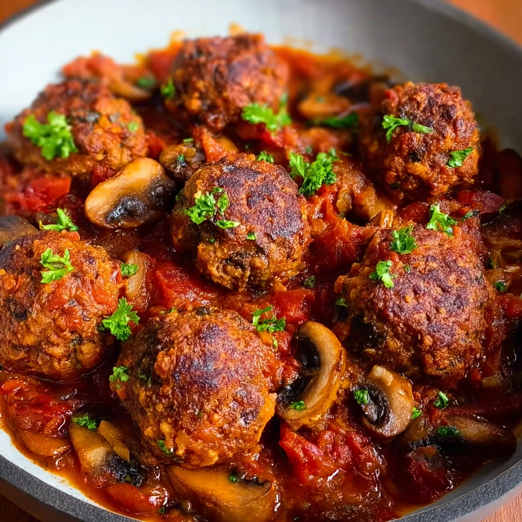 Boulettes Vegan Haricots Rouges Serving