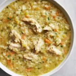 Cauliflower Chicken Soup