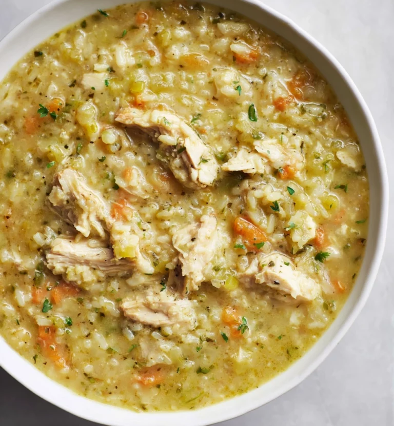 Cauliflower Chicken Soup