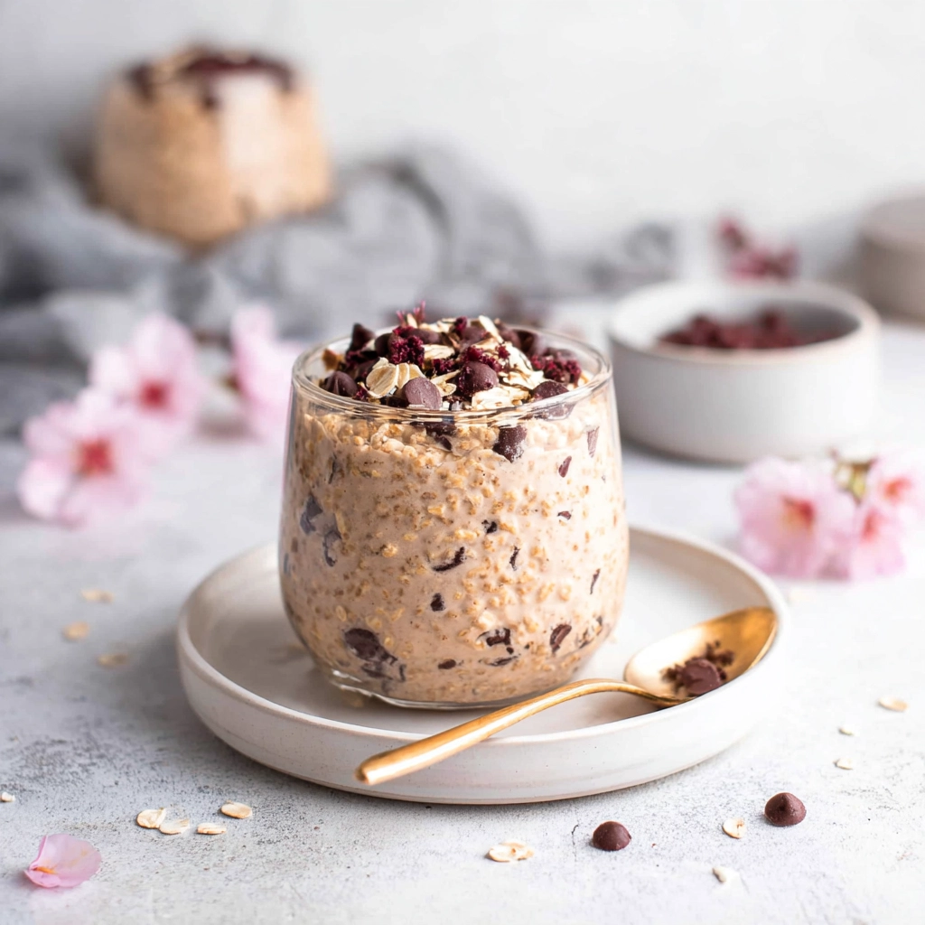 Cookie Dough Overnight Oats