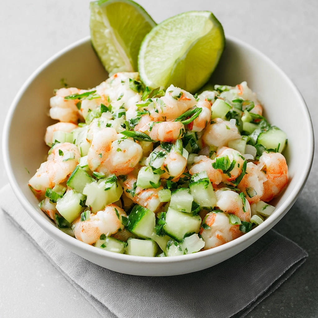 Cucumber Shrimp Salad