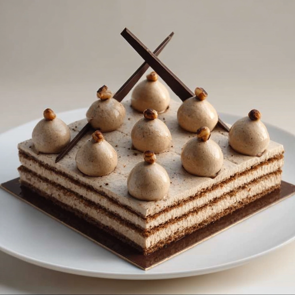 Entremets Praline Chocolat