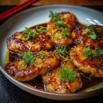 Escalopes Poulet Caramelisees Ail Miel