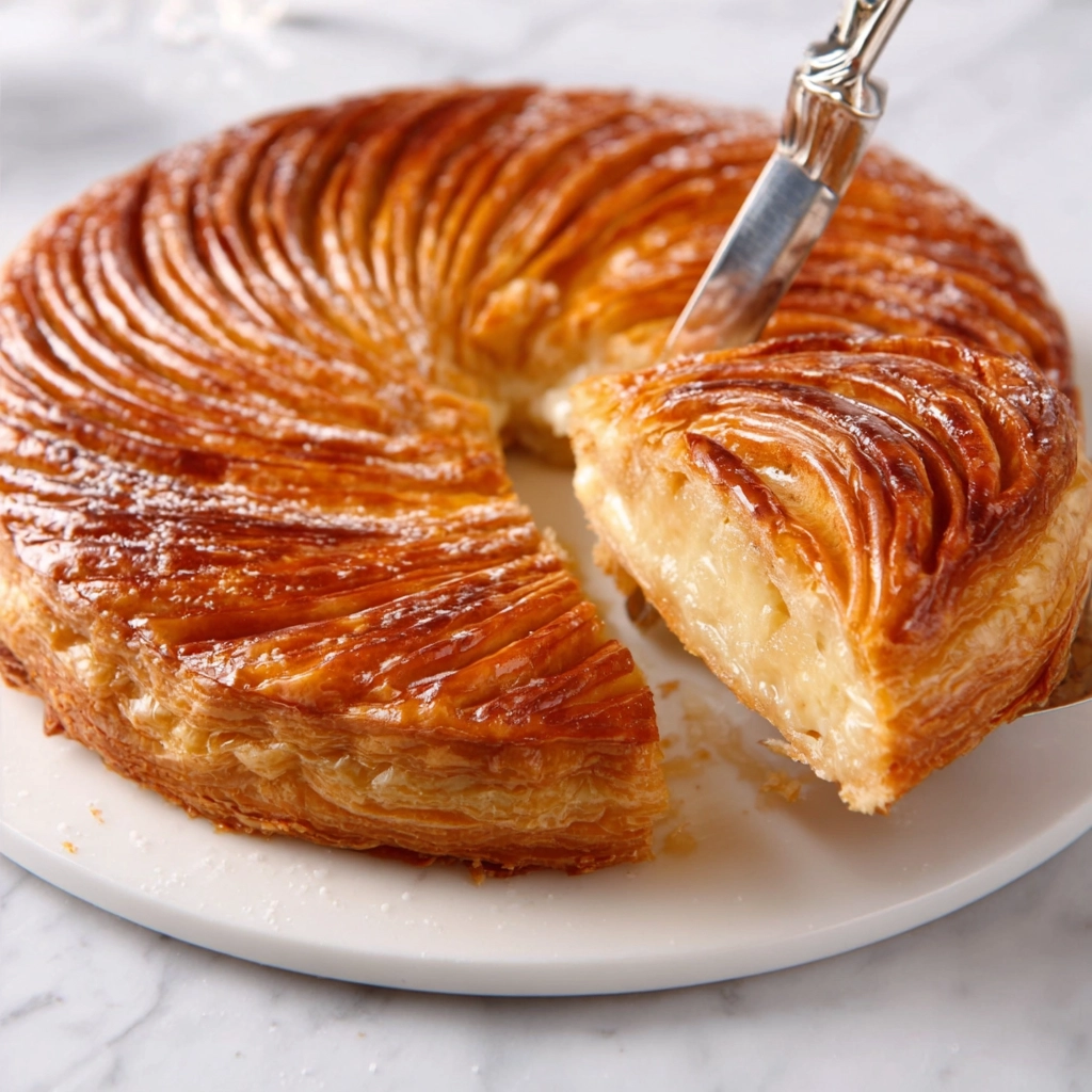 Galette crème amande : la recette riche en saveurs qui fait fondre tout le monde 5 Galette Creme Amande Serving