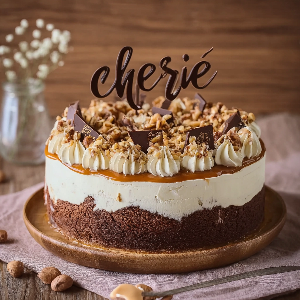 Gâteau Chocolat Vanille