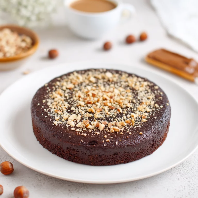 Gâteau Crémeux et Fondant au Chocolat et à l'Amande