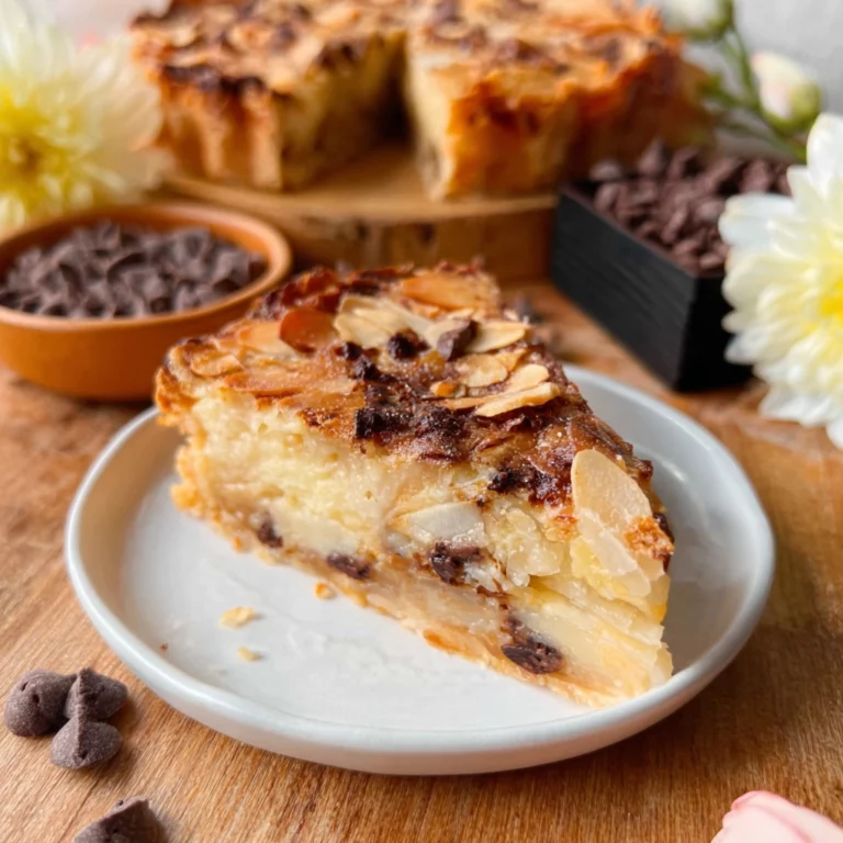 Gâteau Moelleux aux Poires Amandes et Chocolat