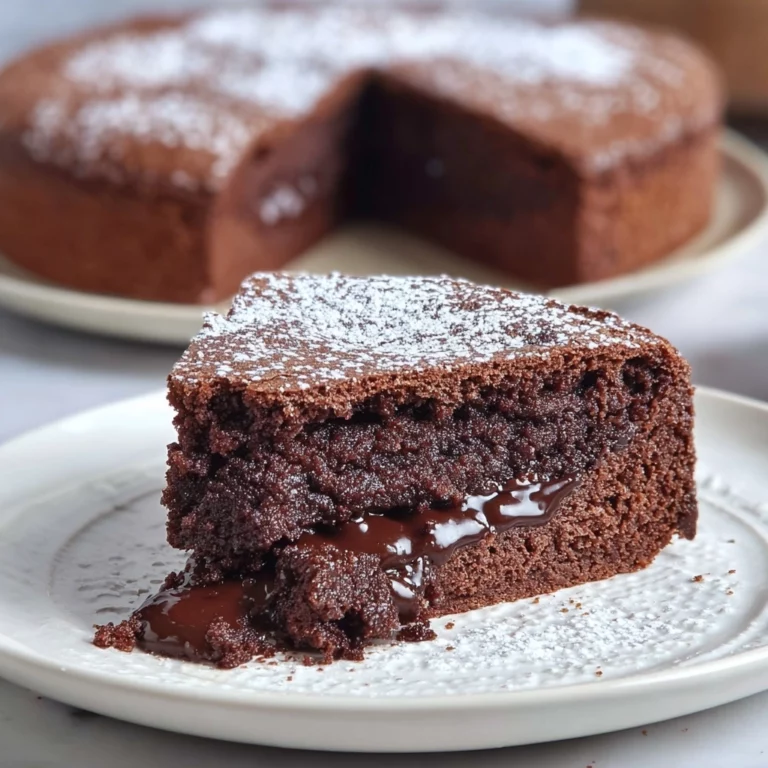 Gâteau au Chocolat Moelleux