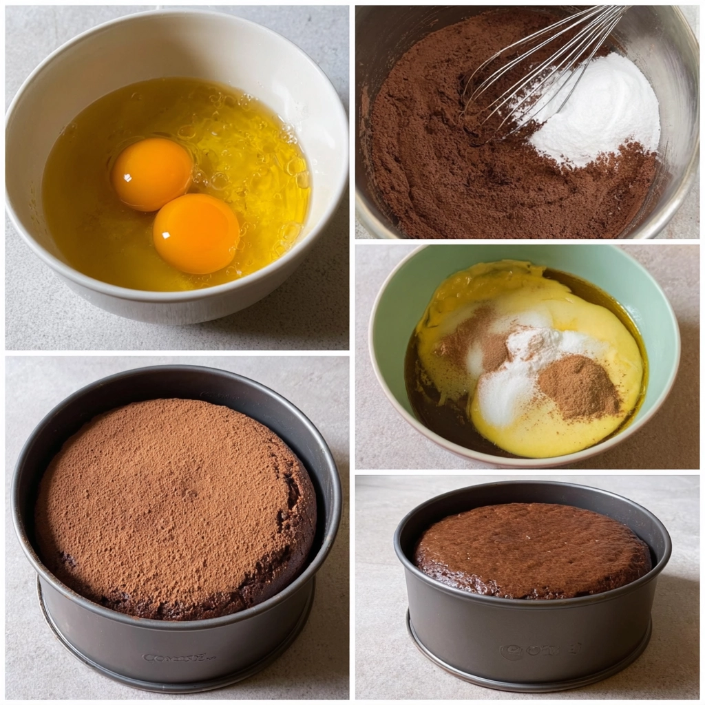 Gâteau au Chocolat RBB Steps